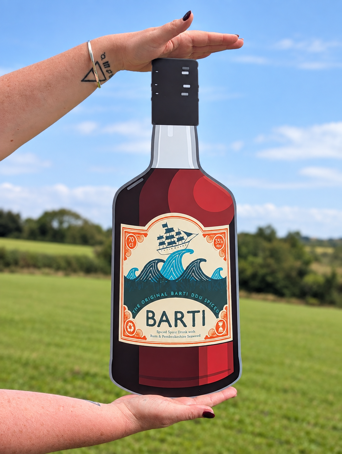 Barti Bottle Sign