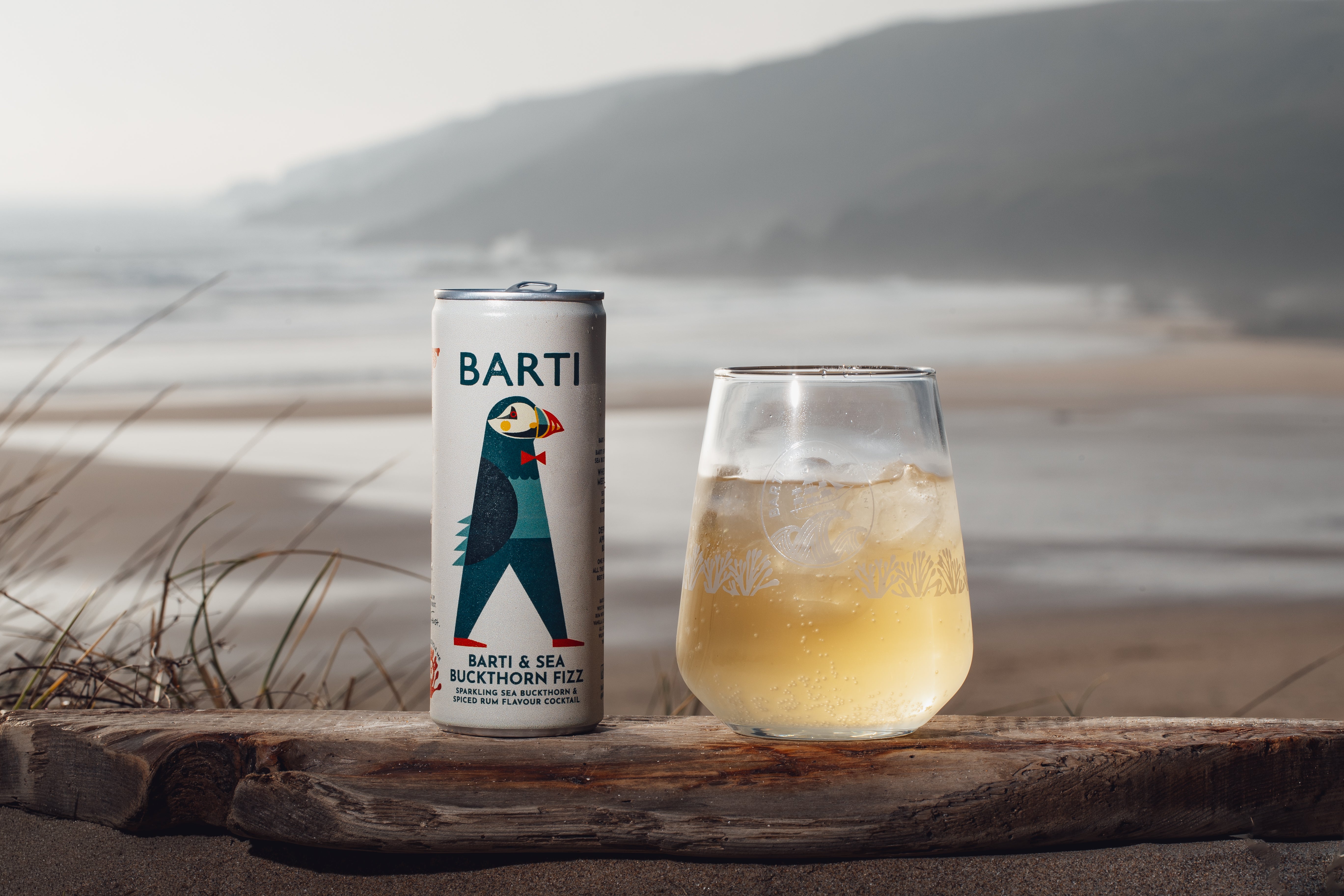 Barti & Sea Buckthorn Premixed Cocktail Can 12 pack