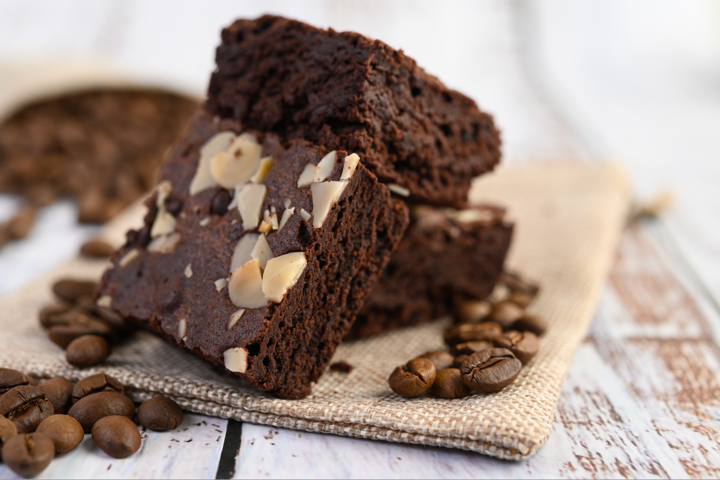 Scrummy Rum Brownies