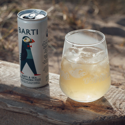 Barti & Sea Buckthorn Fizz - Pre-mixed Cocktail Can