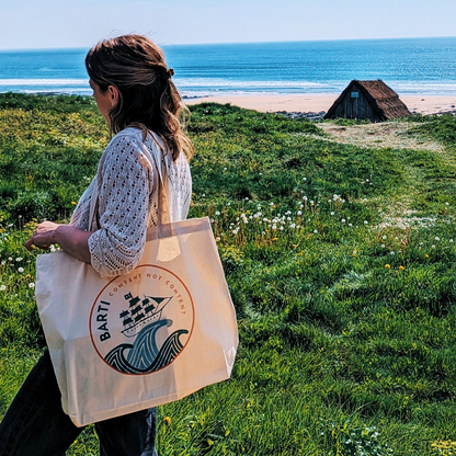 Bart Mum Logo Tote Bag. Eco Friendly made with recycled cotton