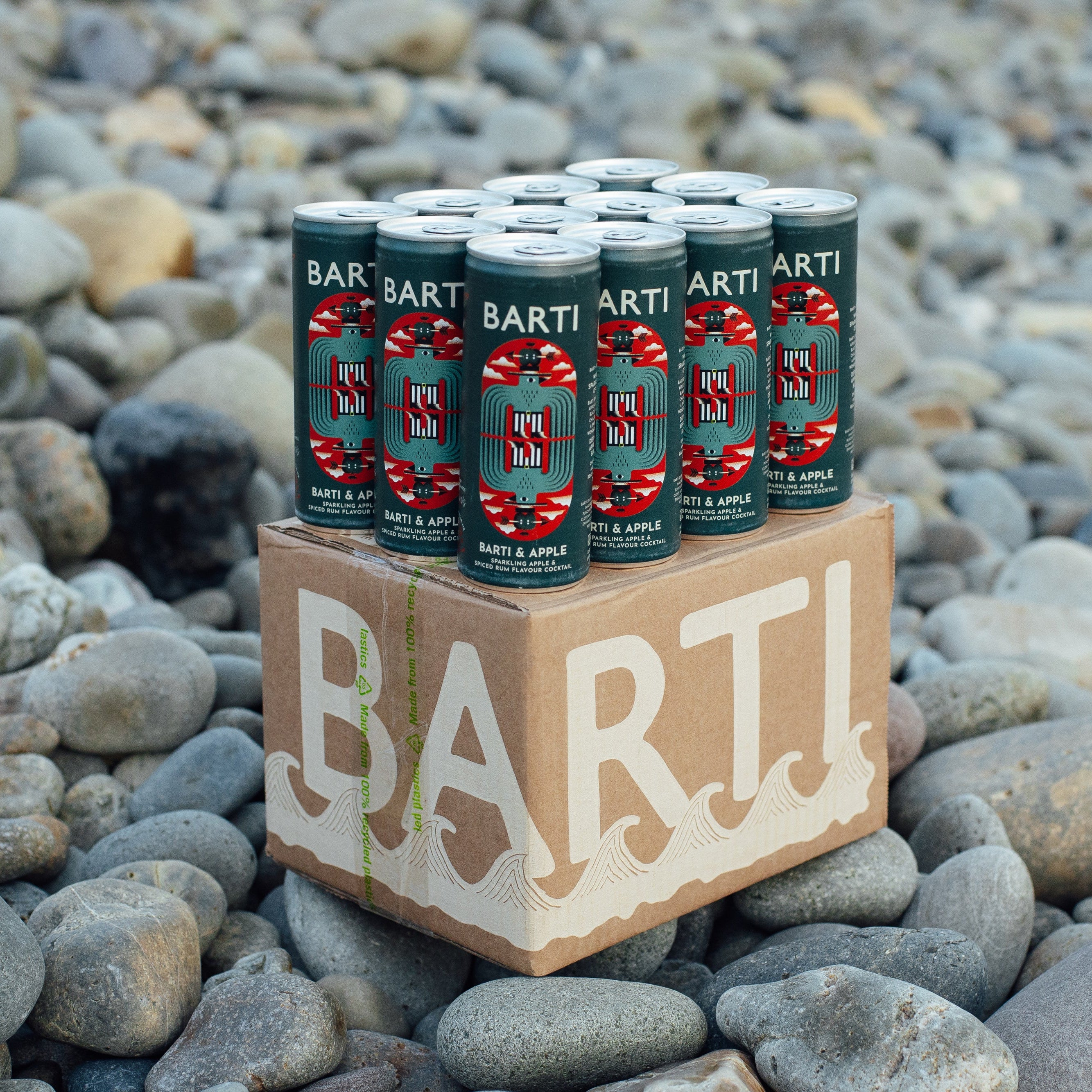 Barti & Apple Premixed Cocktail Can 12 pack