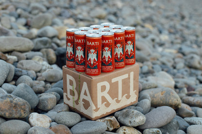 Barti, Ginger & Lemon Iced Tea Premixed Cocktail Can 12 pack