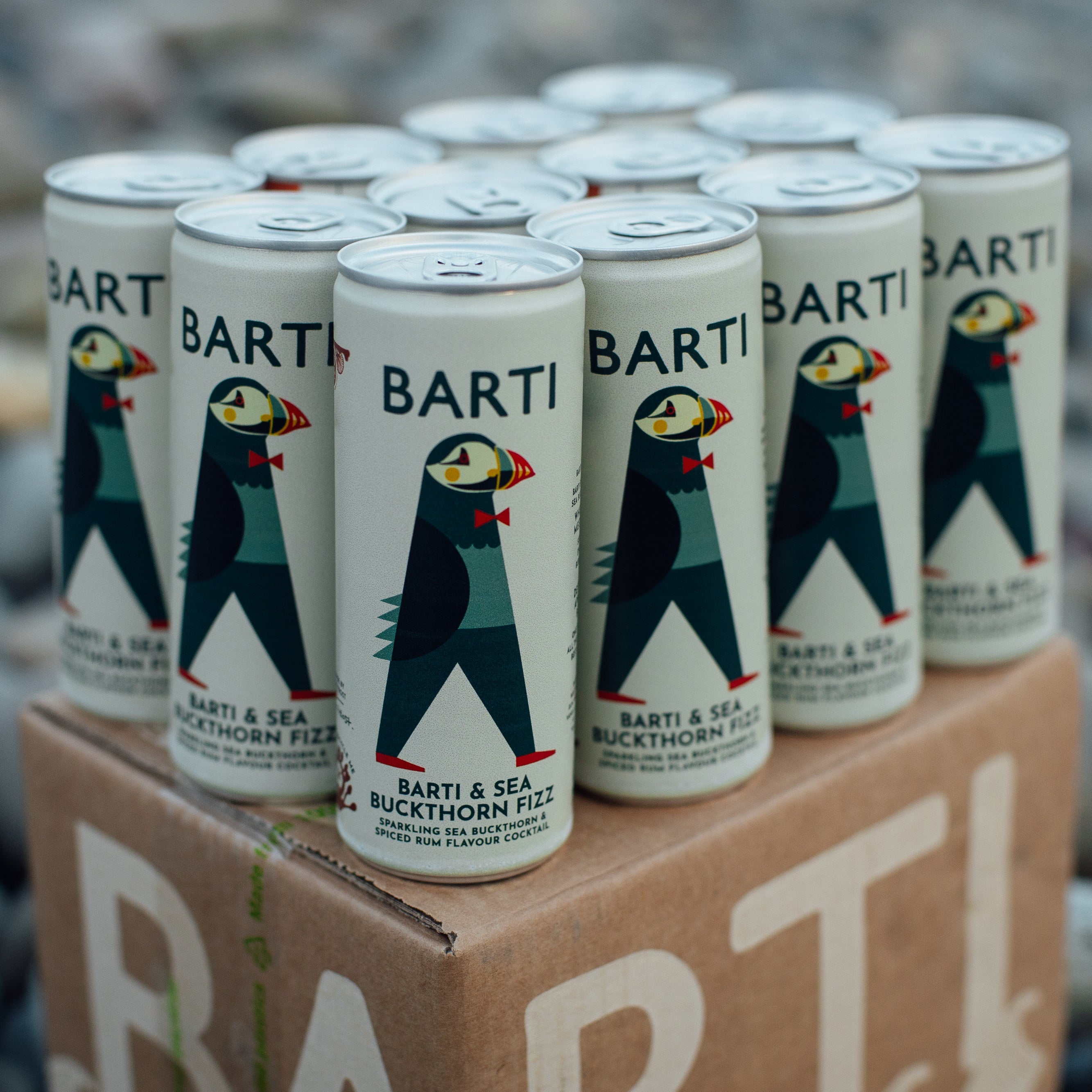 Barti & Sea Buckthorn Premixed Cocktail Can 12 pack