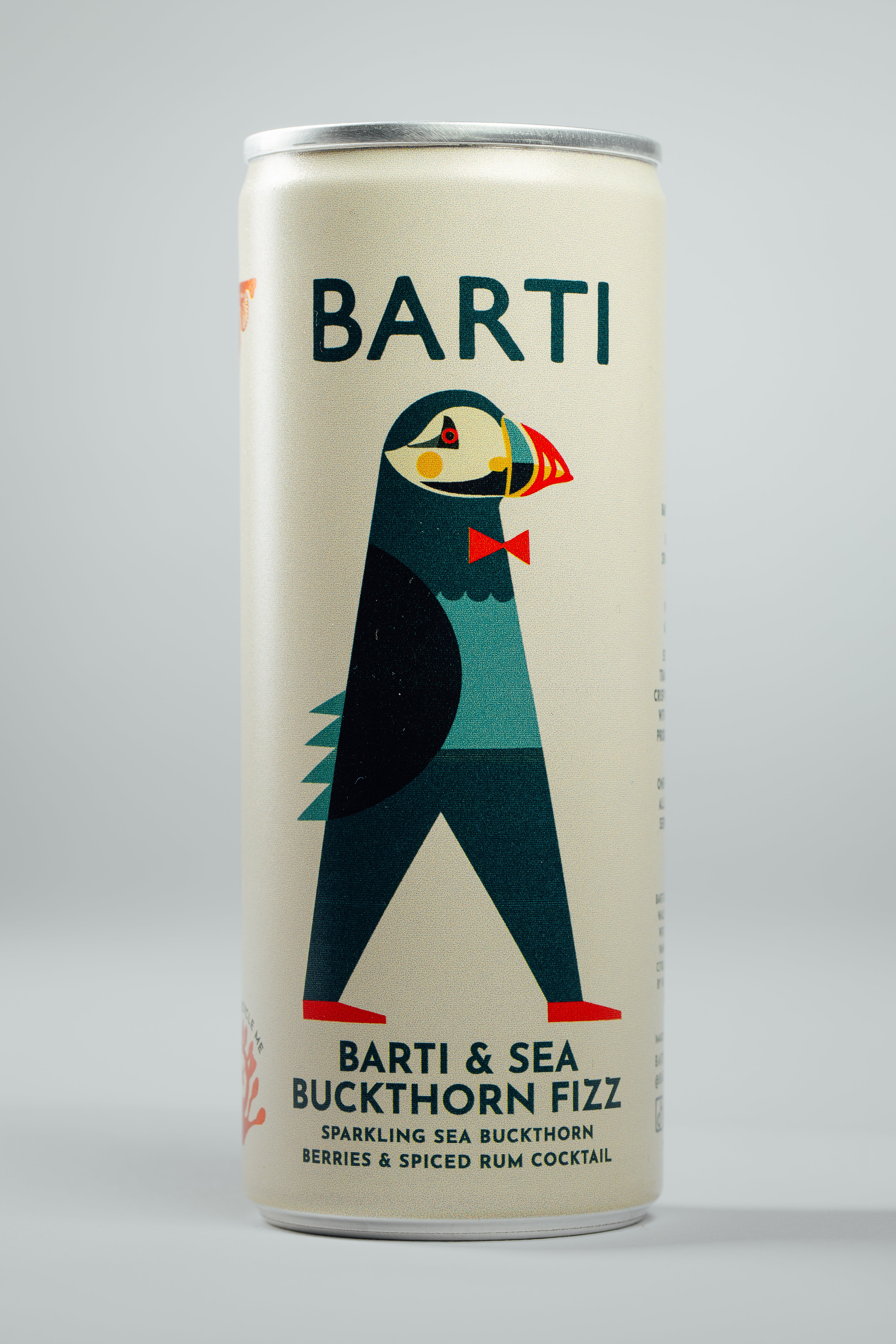 Barti & Sea Buckthorn Fizz - Pre-mixed Cocktail Can