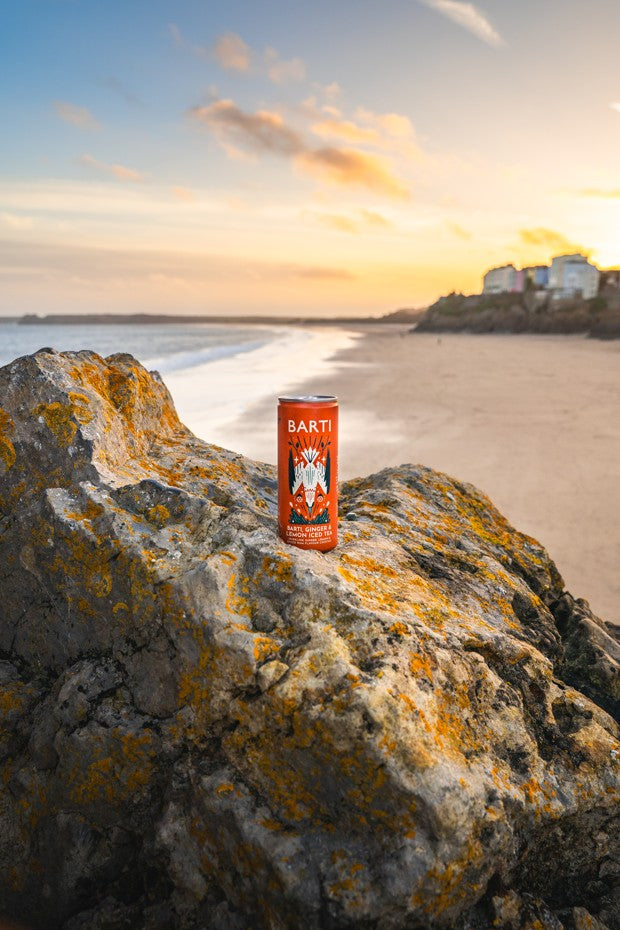 Barti, Ginger & Lemon Iced Tea - Pre-mixed Cocktail Can