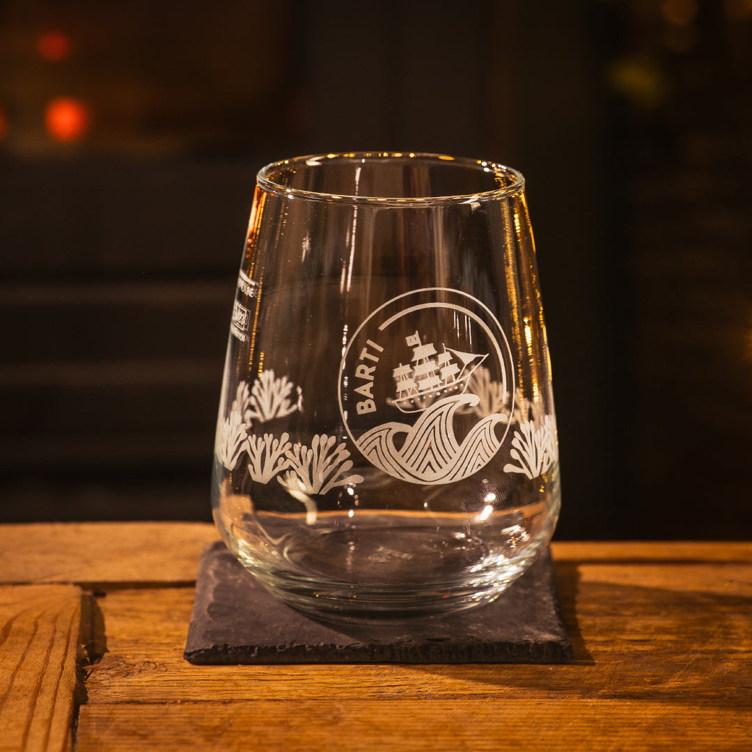 Barti Branded Rum Glass