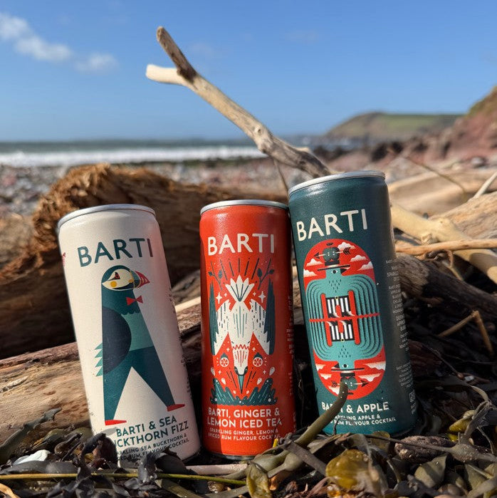 Barti & Sea Buckthorn Fizz - Pre-mixed Cocktail Can